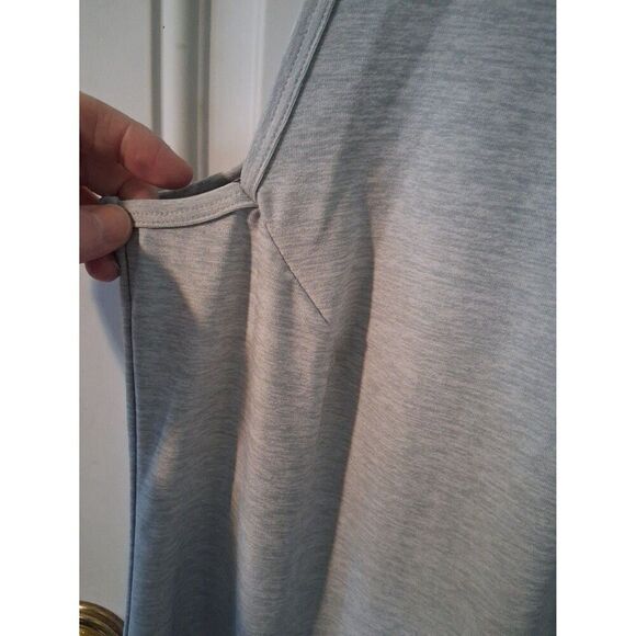 Sleeveless 5 Button Top Under Armour Heatgear Women's Gray XL 14 - Picture 8 of 8